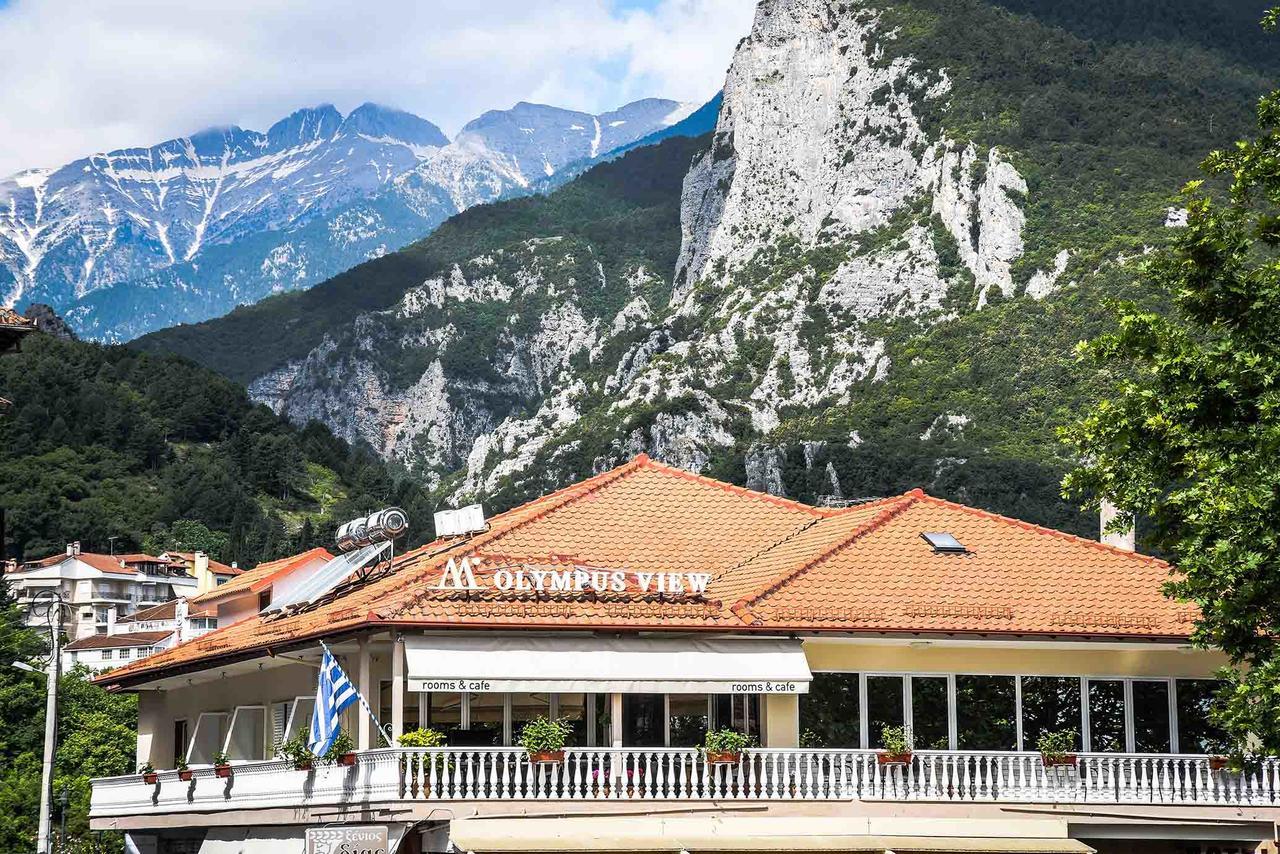 Olympus View Rooms Sauna & Spa Litochoro Exterior photo